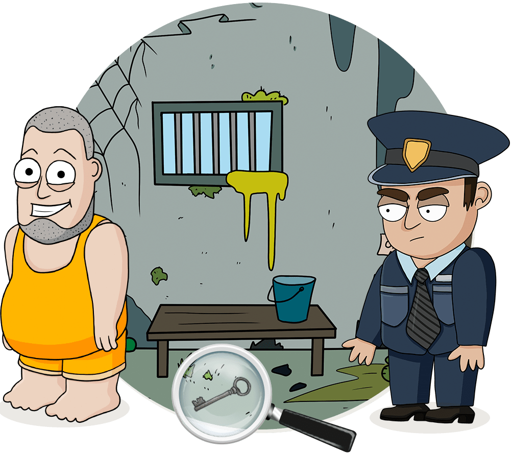 Find Differences: Prison Escape
